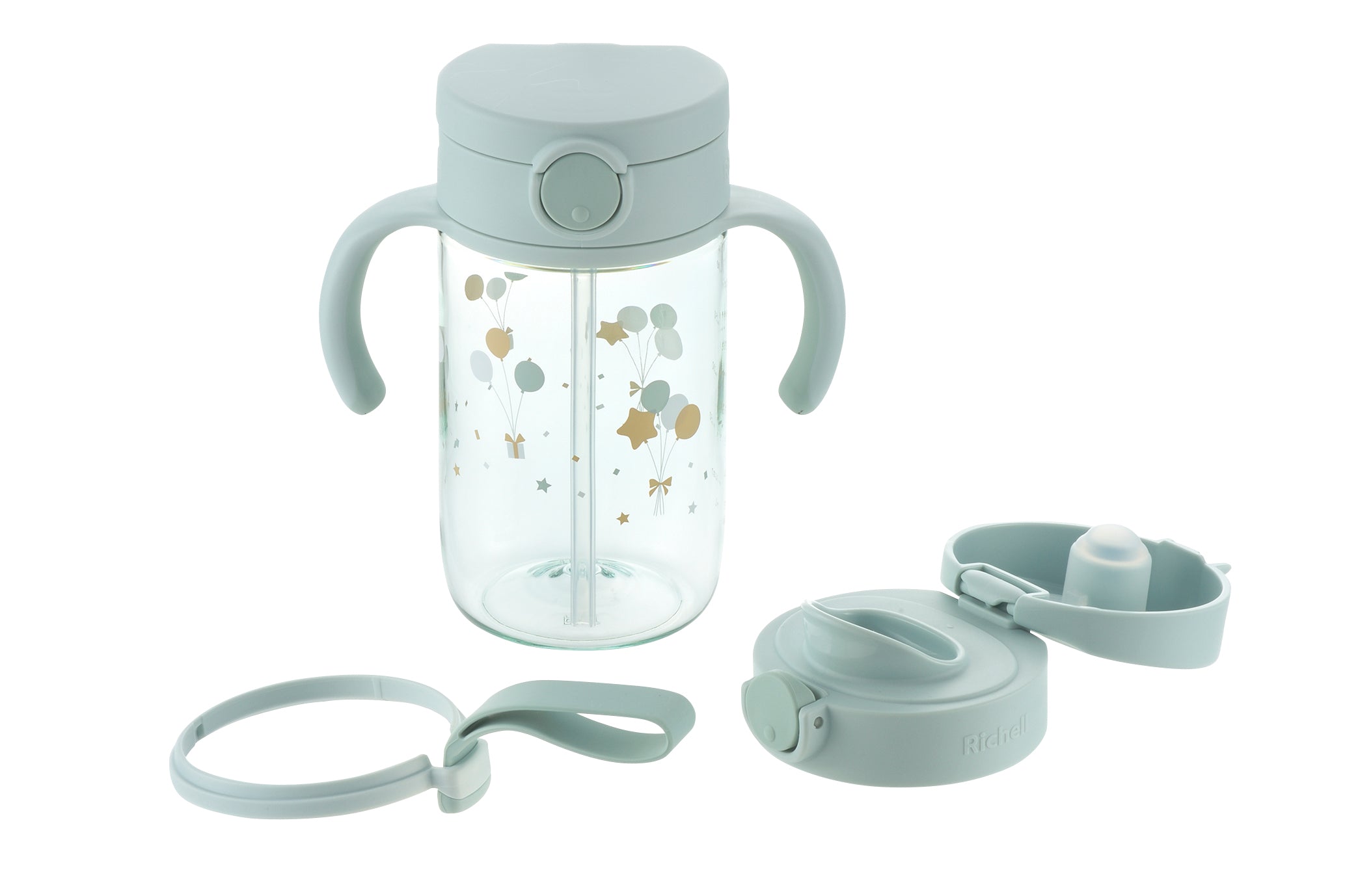 Richell Axstars Straw & Direct Drink Cup Set