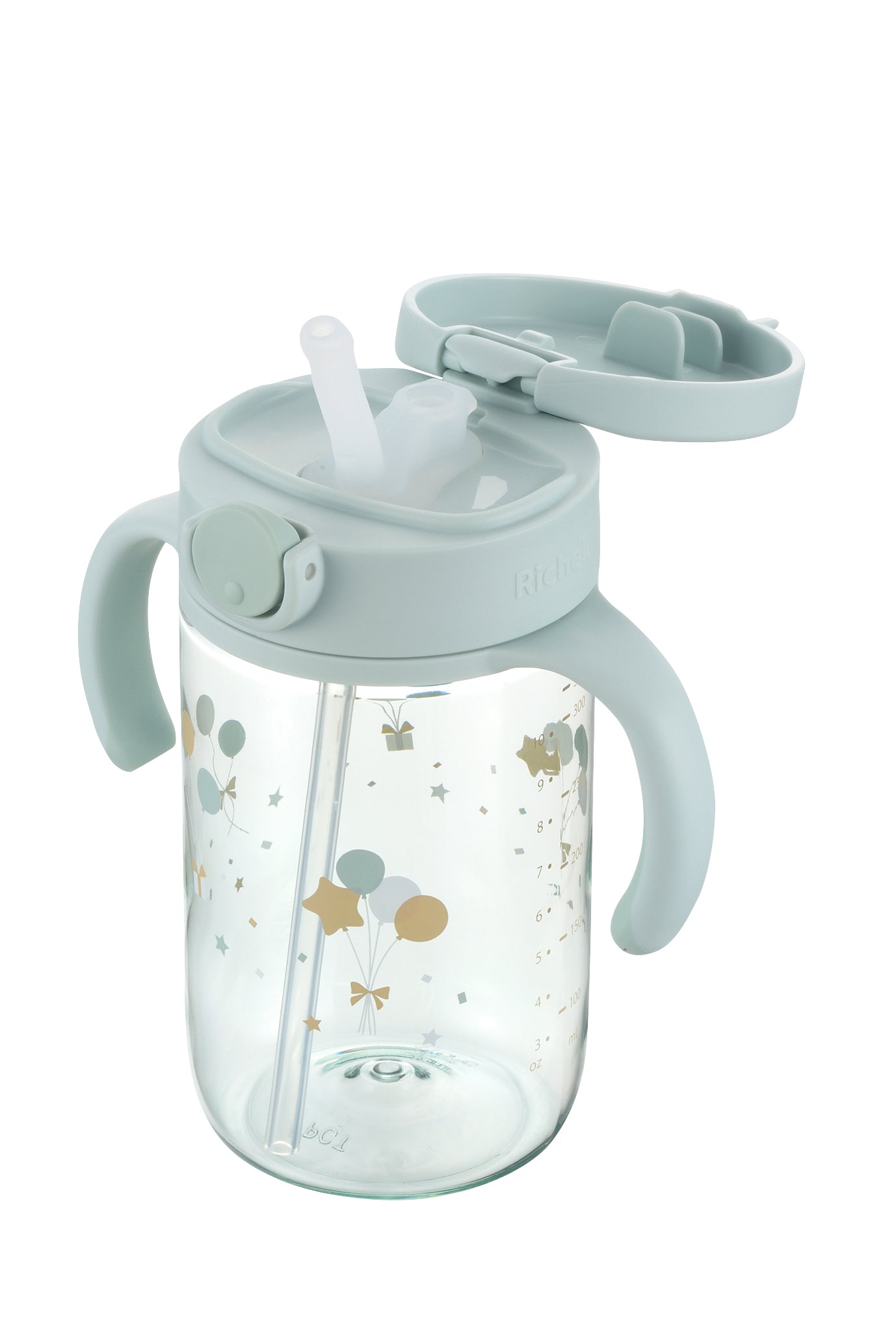 Richell Axstars Straw & Direct Drink Cup Set