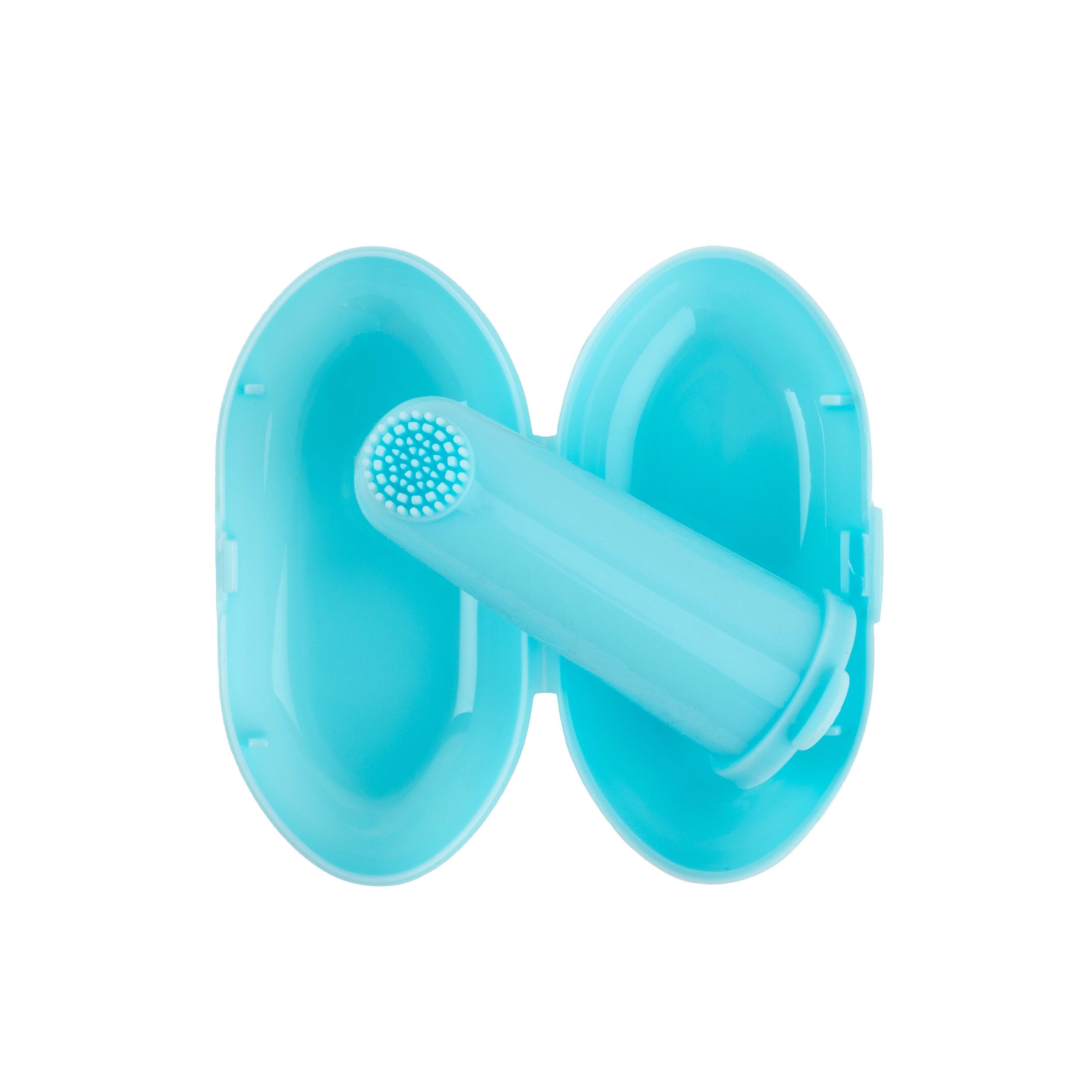 SansFluo Infant's Dental Brush and Gum Massager with Hygiene Case