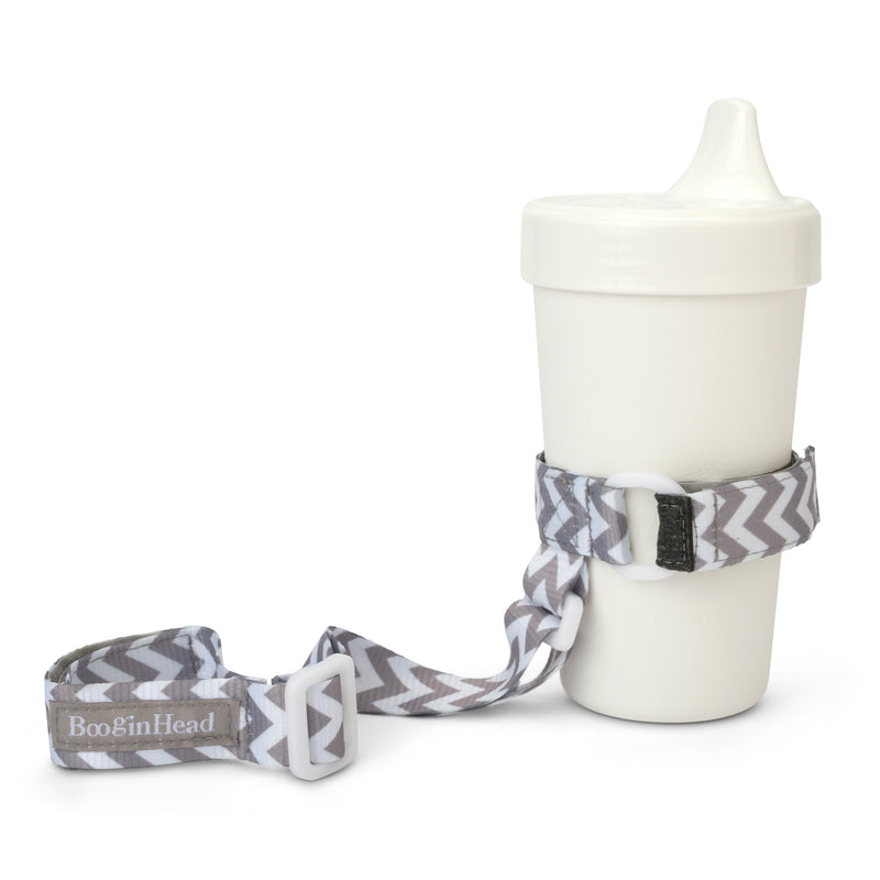 Booginhead SippiGrip for Cup, Bottle, & Toy Teether - Chevron