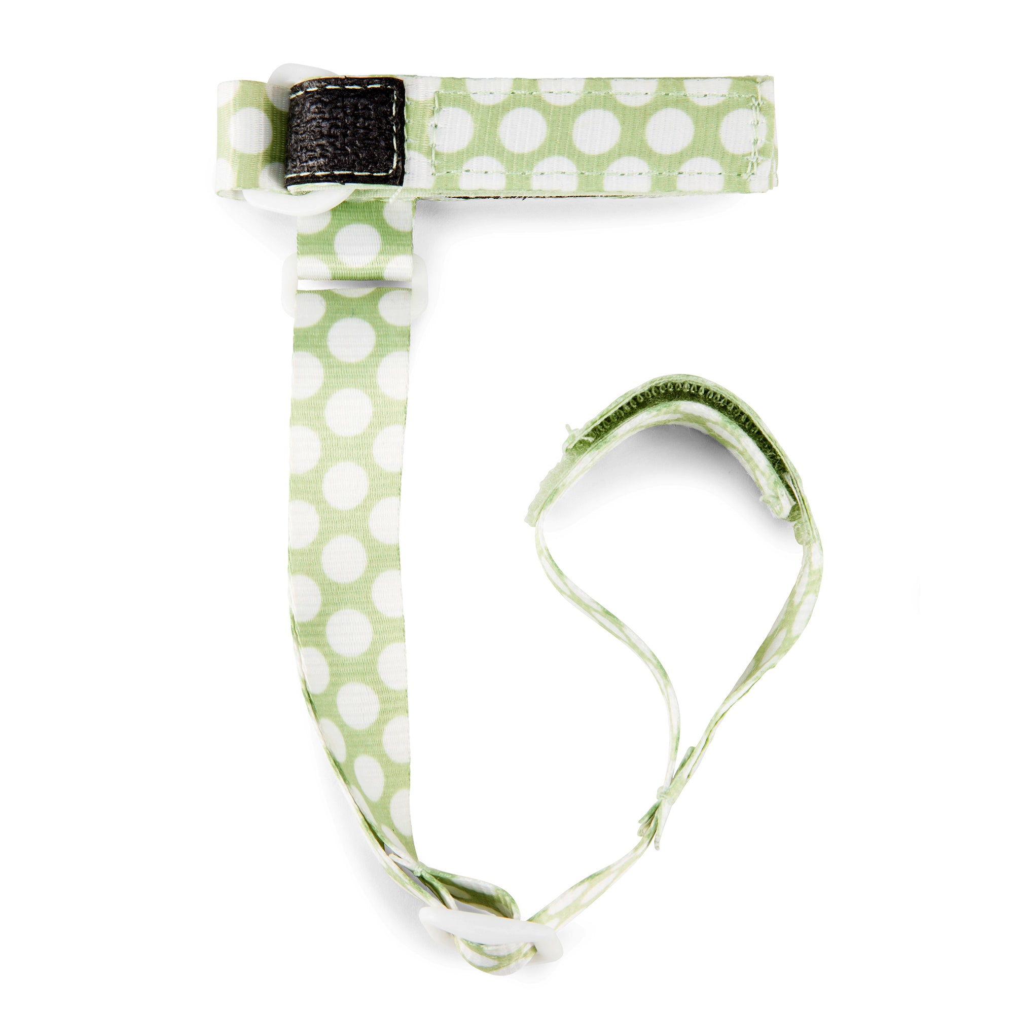 Booginhead SippiGrip for Cup, Bottle, & Toy Teether - Delicate Dot Green