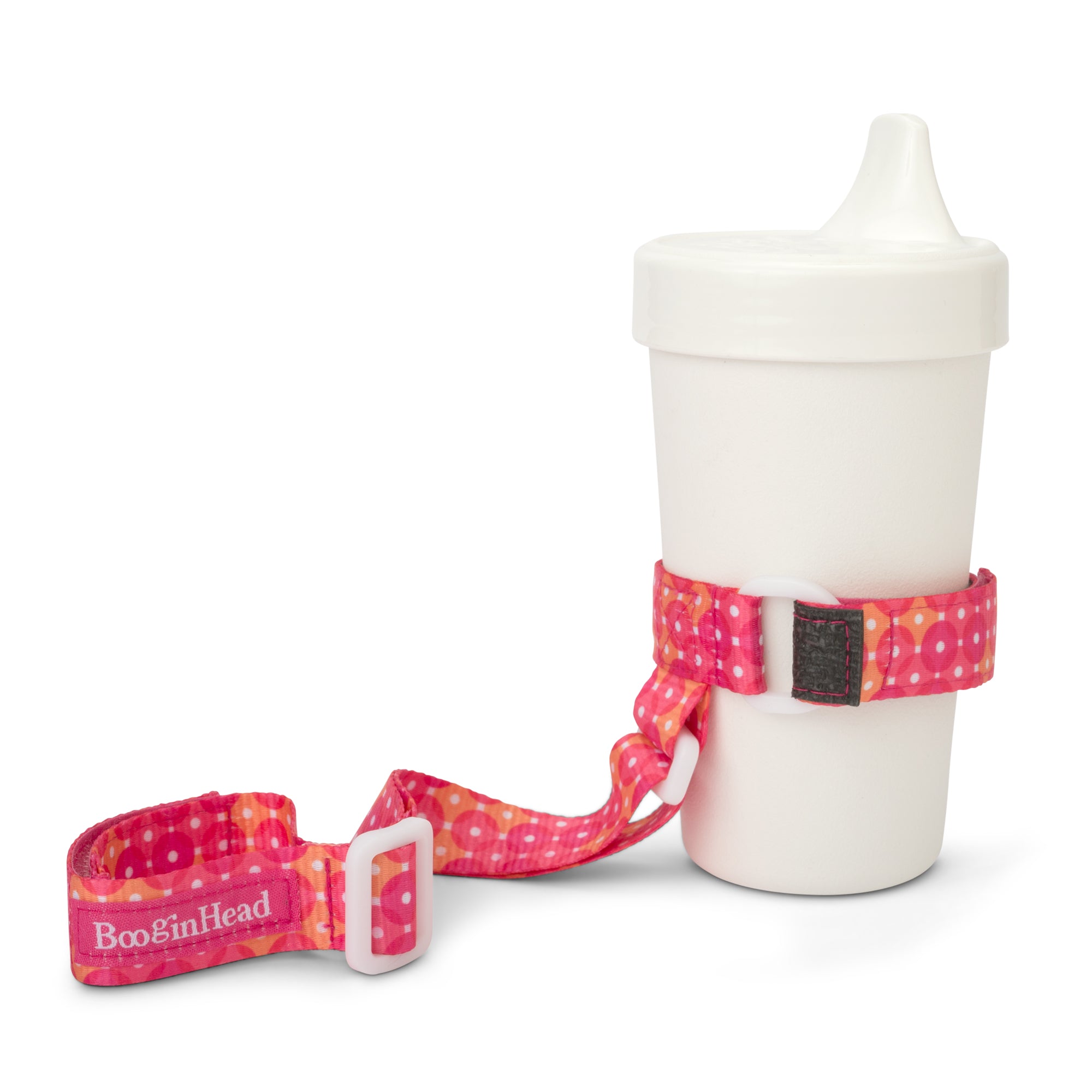 Booginhead SippiGrip for Cup, Bottle, & Toy Teether - Dottie