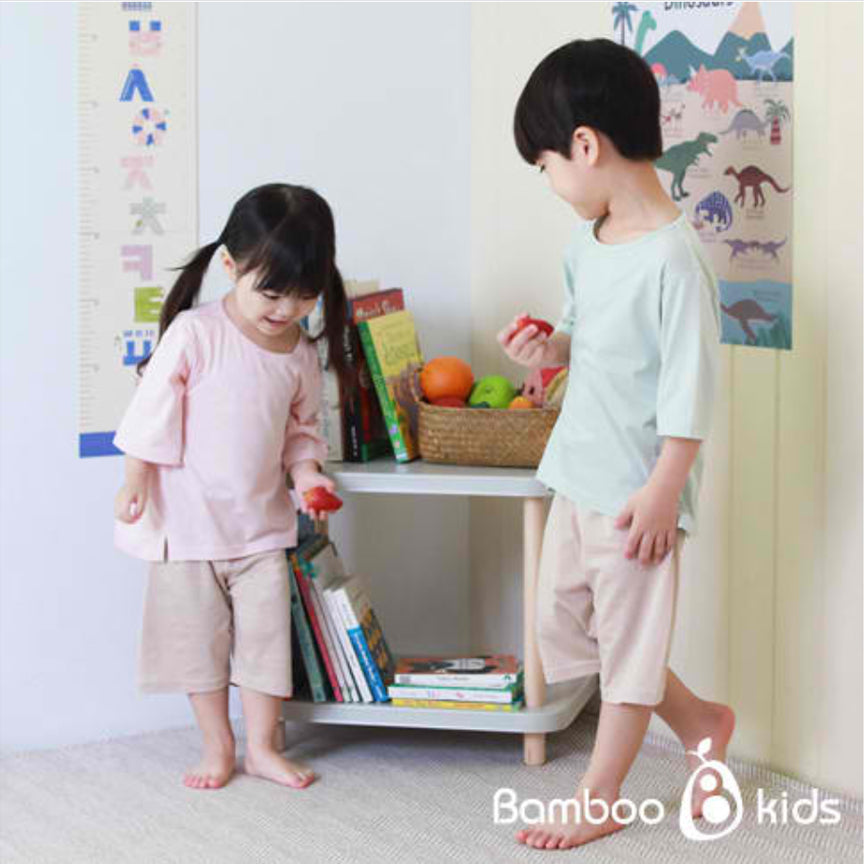 Bamboo Bebe Bamboo Self-dressing Short Sleeve Underwear Set