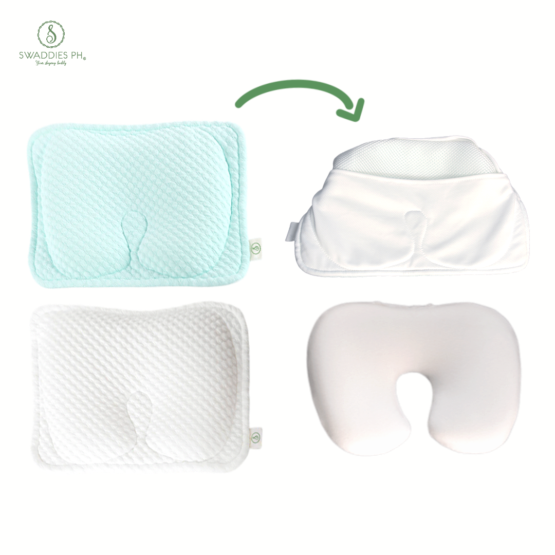 Swaddies Newborn Memory Foam Head Shaping Pillow
