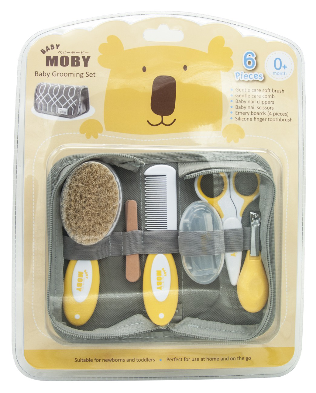 Baby Moby Grooming Kit with Portable Case