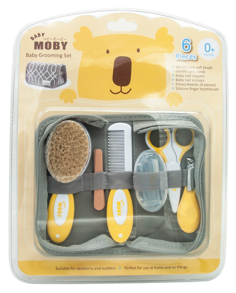 Baby Moby Grooming Kit with Portable Case