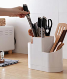 UrbanFinds Kitchen Knife & Chopsticks Holder with Drain (TL-6409)