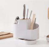 UrbanFinds Kitchen Knife & Chopsticks Holder with Drain (TL-6409)