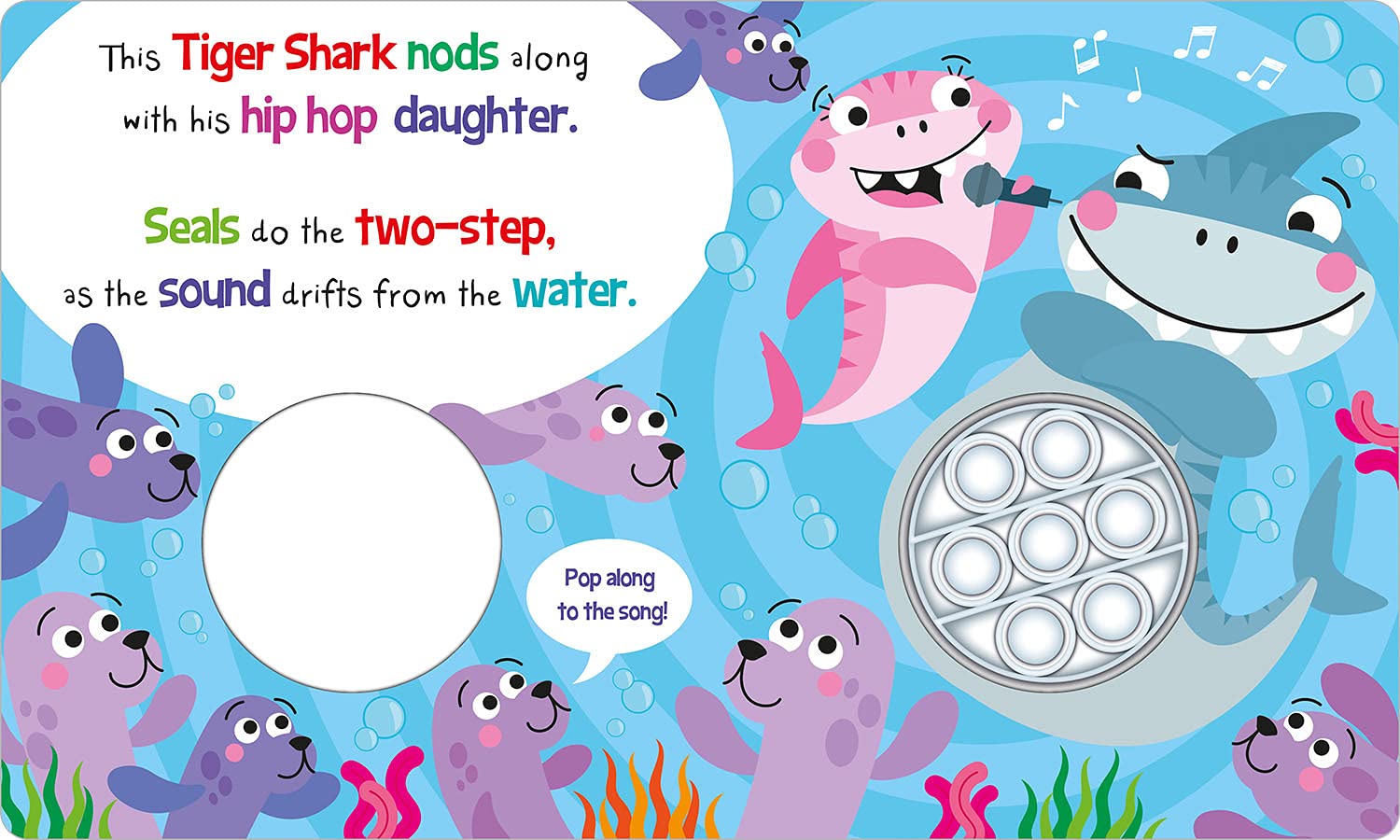 Push Pop Bubble Books: Shark Rap