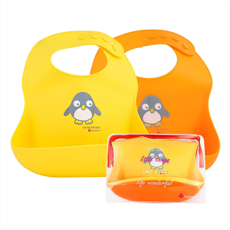 Naturebond Waterproof Silicone Baby Bibs