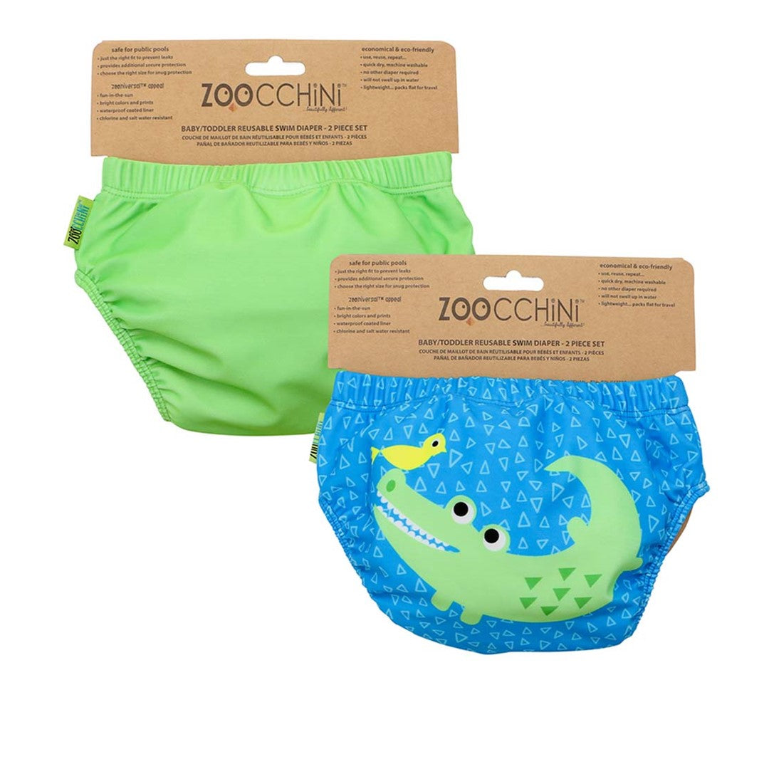 Zoocchini UPF Reusable Swim Diaper Set of 2 (1-2yrs)