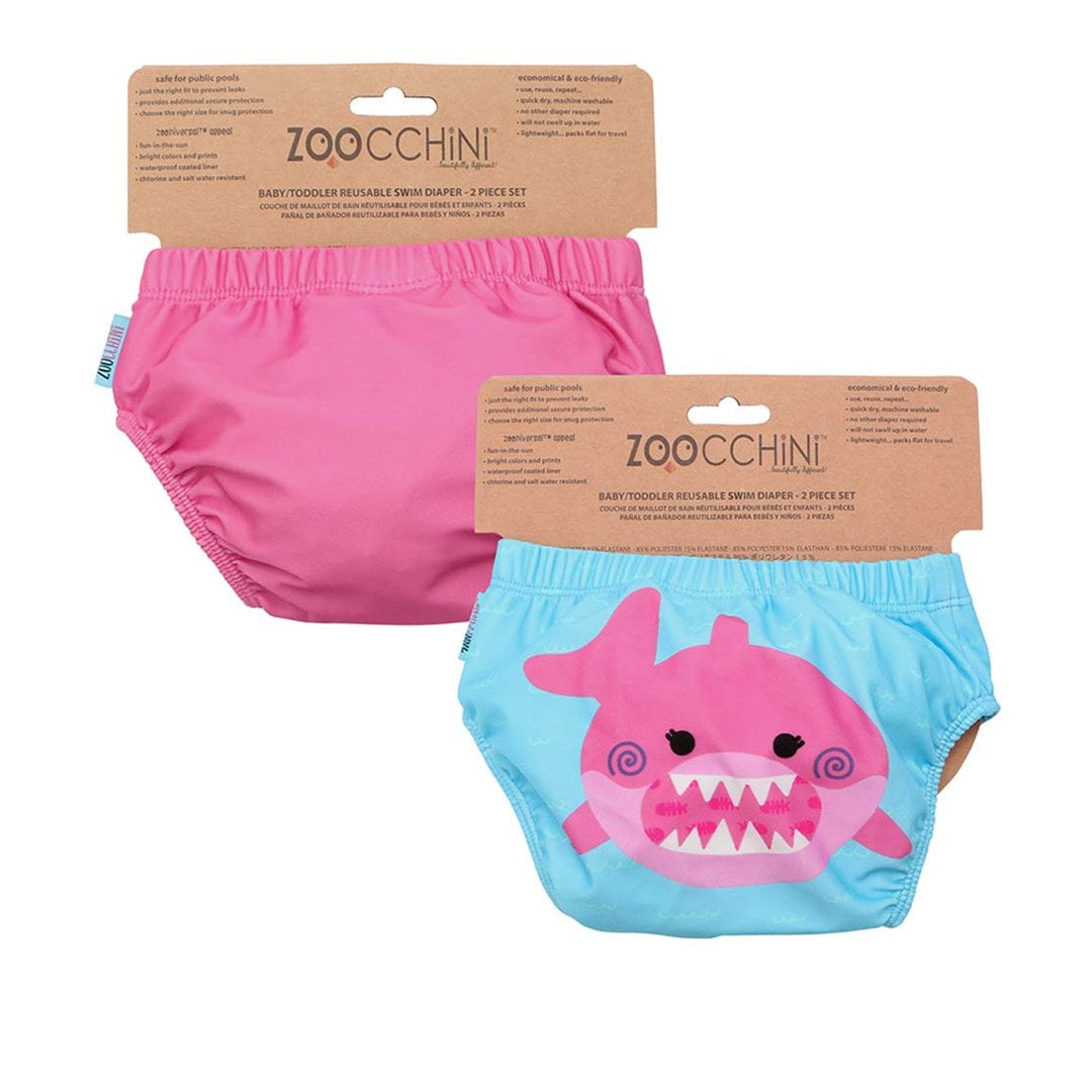 Zoocchini UPF Reusable Swim Diaper Set of 2 (1-2yrs)