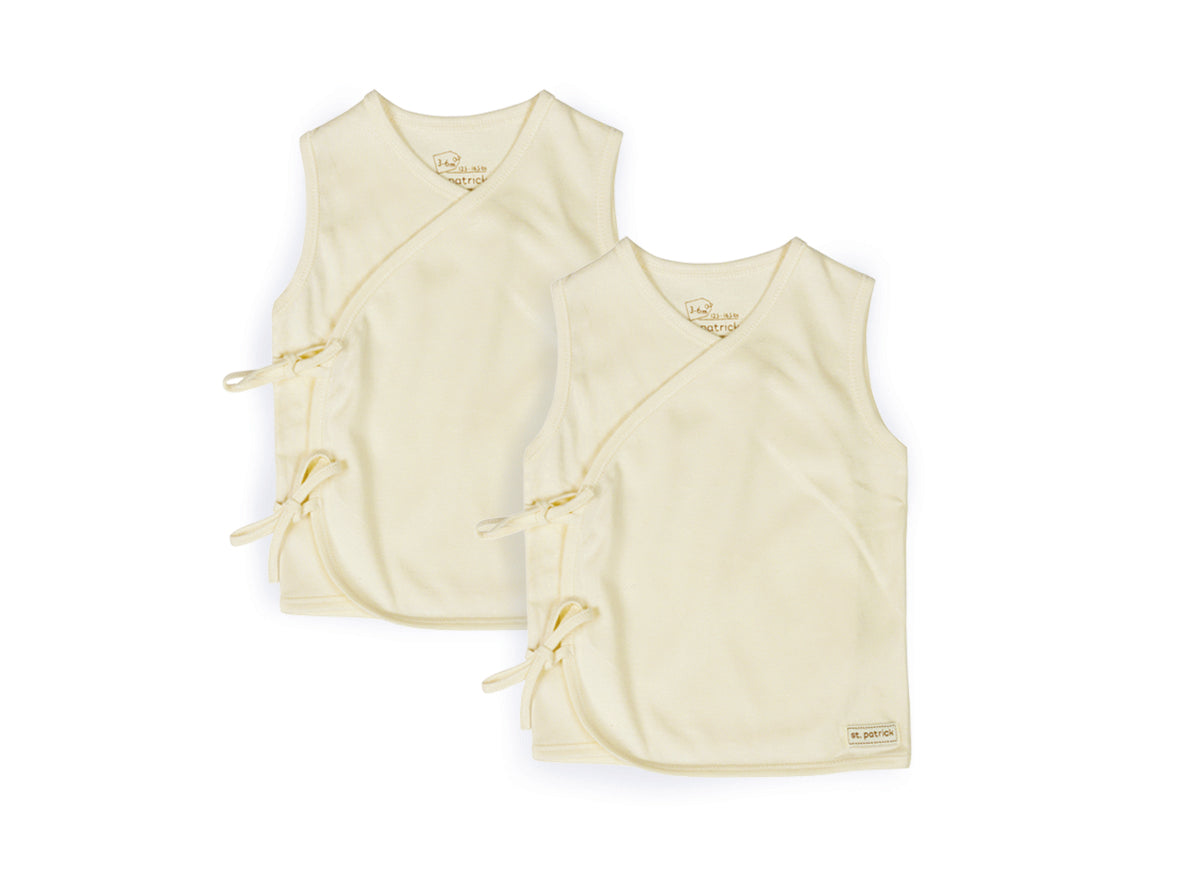 St. Patrick Organic Tie-Side Shirt Sleeveless