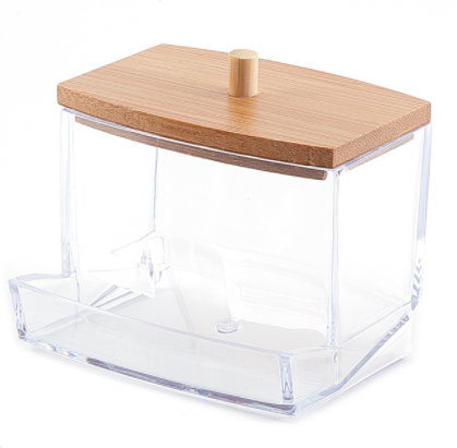 UrbanFinds Storage Organizer Wth Bamboo Lid (TL2195W)