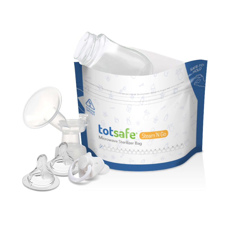 Totsafe Steam 'N Go Microwave Bags