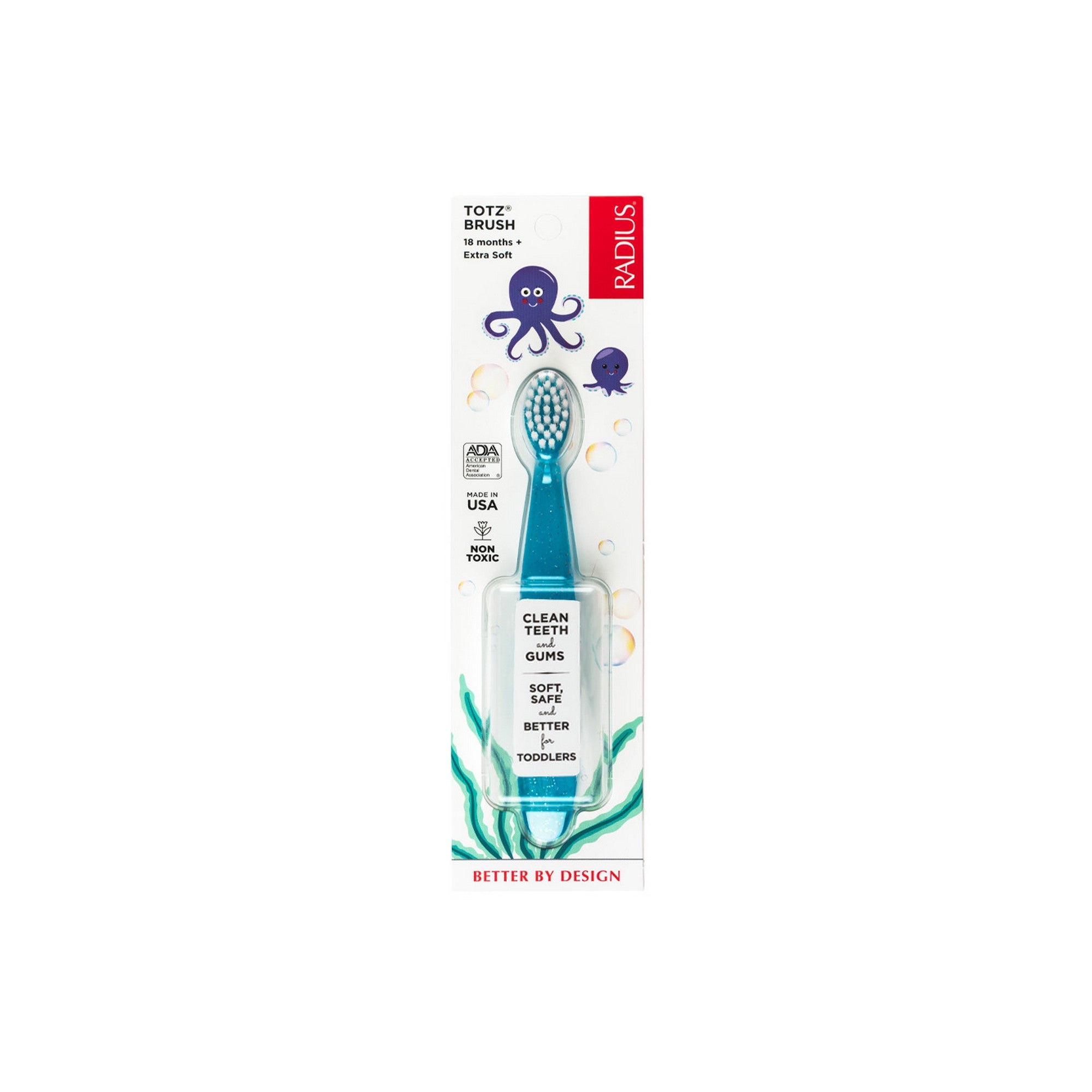 Radius Totz Brush – Toothbrush for Toddlers 18 months+