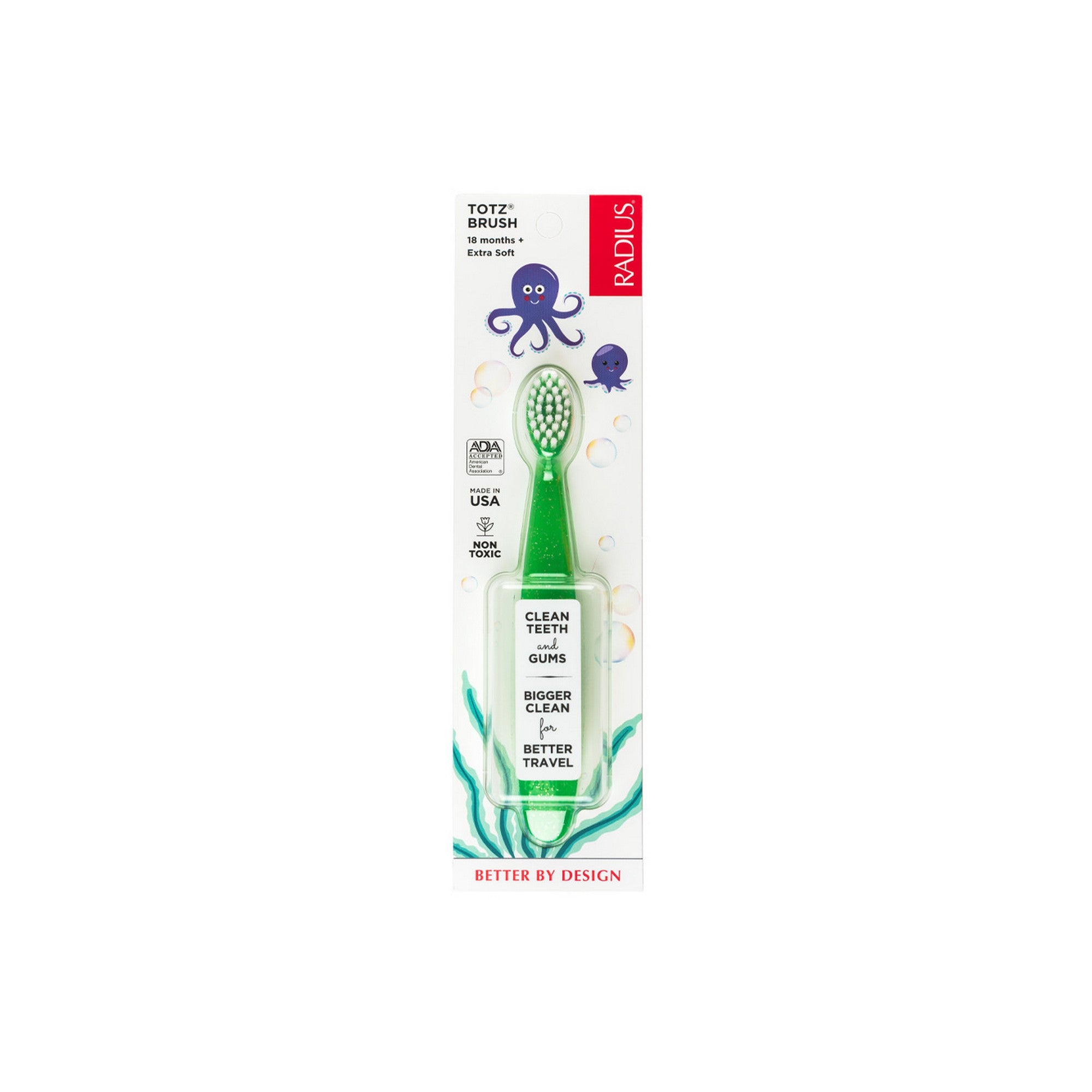 Radius Totz Brush – Toothbrush for Toddlers 18 months+