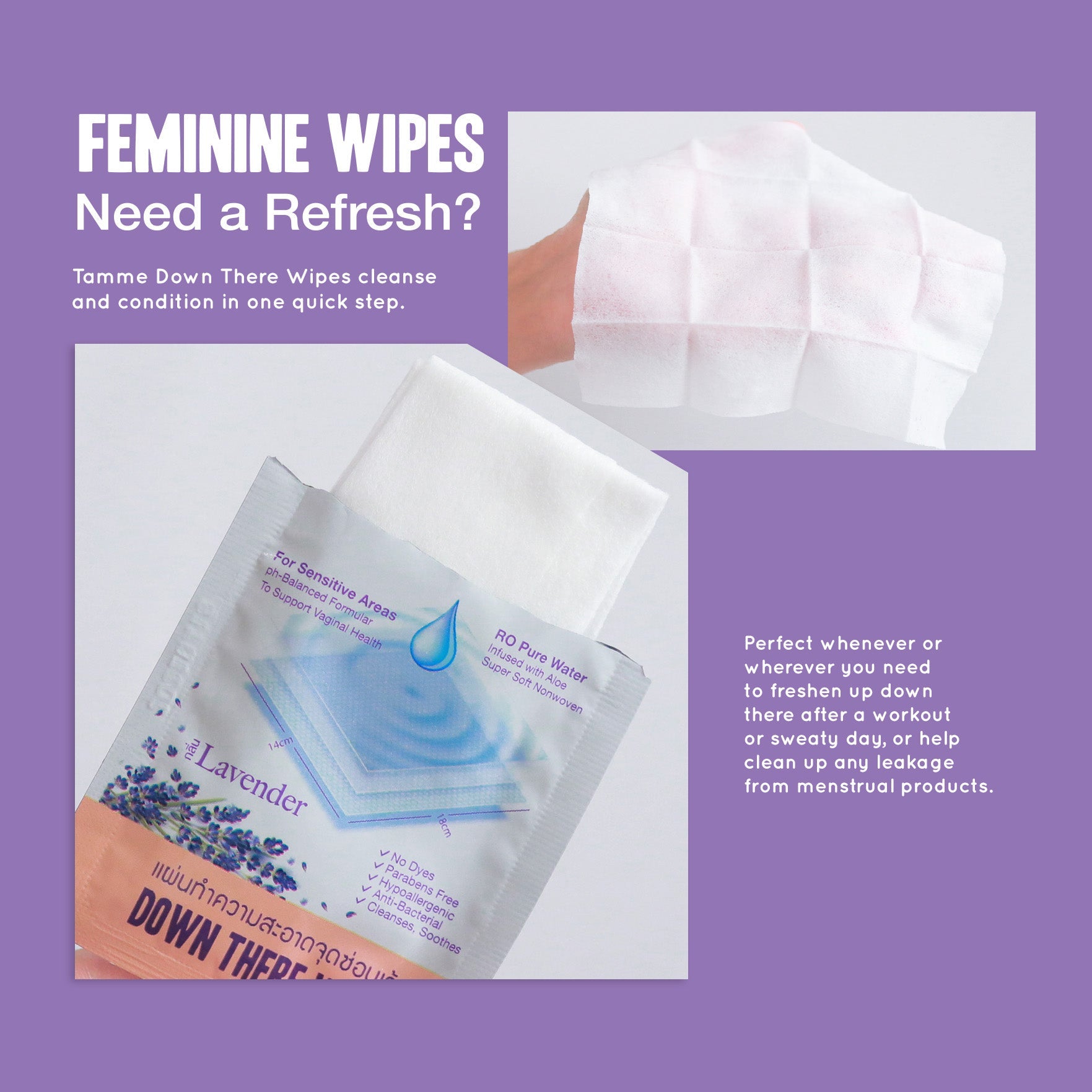 Tammé Feminine Wipes