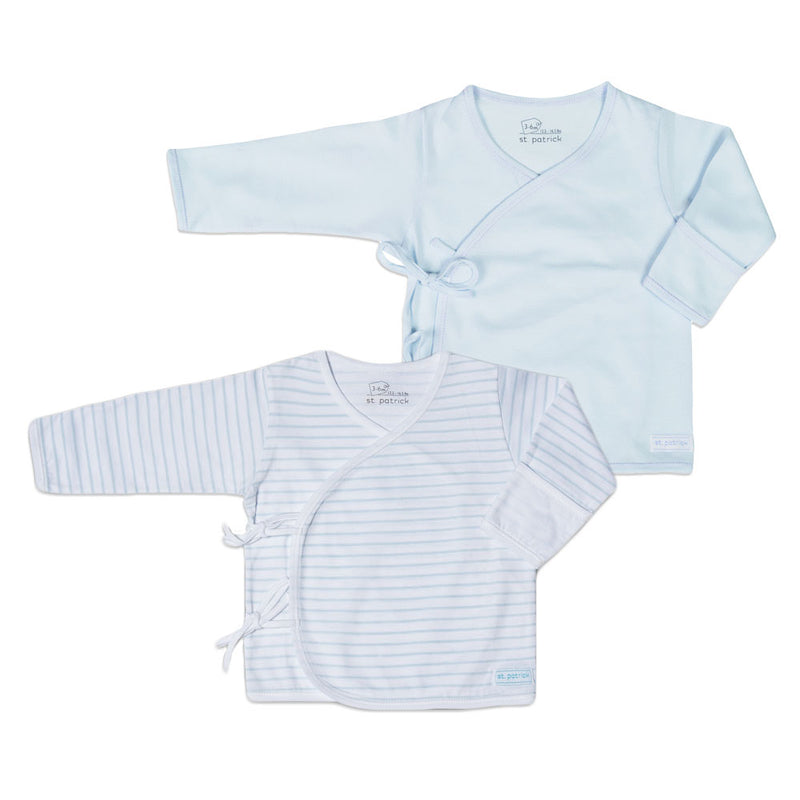 St. Patrick Tie-Side Long Sleeves - Blue