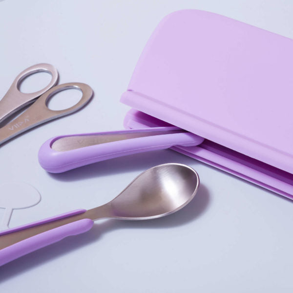 Viida Soufflé Large Fork & Spoon Set