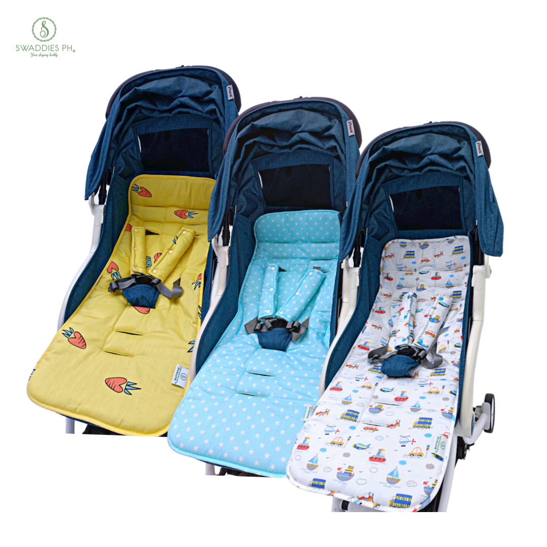 Swaddies Universal Reversible Stroller Pads