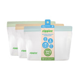 Zippies Linen Dreams Reusable Standup Bags