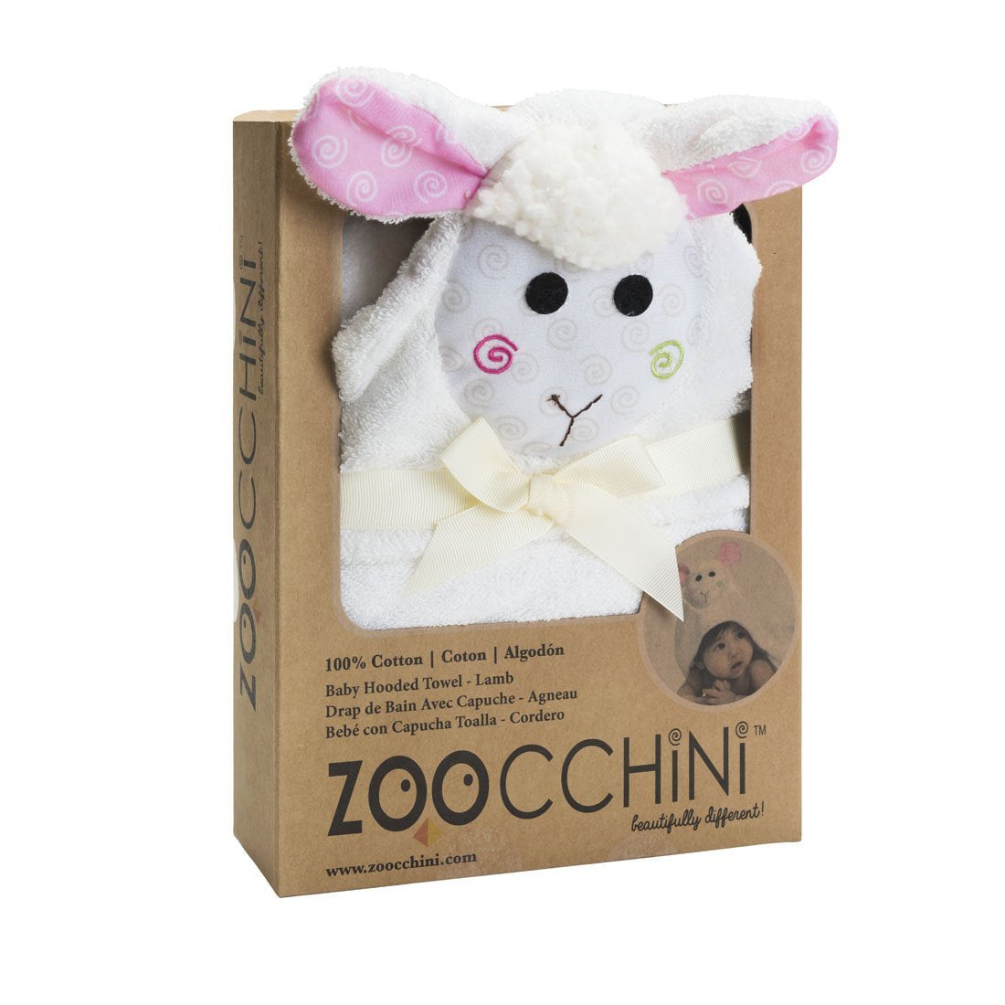 Zoocchini Baby Animal Hooded Towel