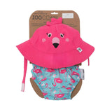 Zoocchini Baby UPF50 Swim Diaper & Sunhat Set