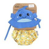 Zoocchini Baby UPF50 Swim Diaper & Sunhat Set