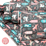Zyji 4 PC Bedding Set for Wooden Cribs (28" x 52")