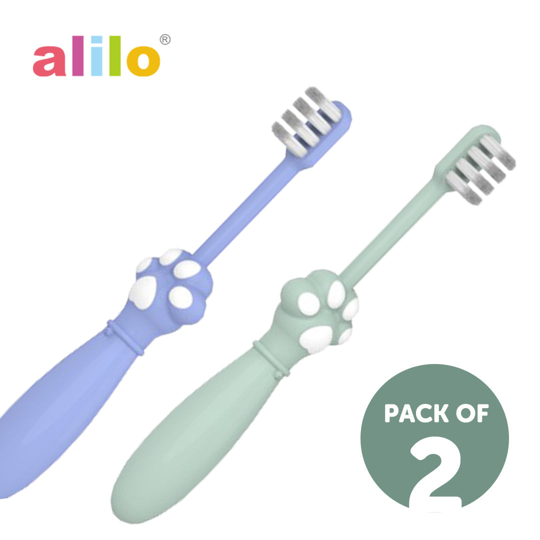 Alilo Kids Soft Toothbrush (Pack of 2) 2-5 years old