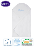 Enfant Baby Receiving Blanket with Hood