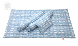 Zyji 4 PC Bedding Set for Pack and Play Cribs (26" x 38")