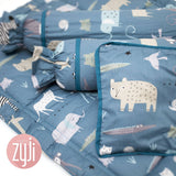 Zyji 4 PC Bedding Set for Wooden Cribs (28" x 52")