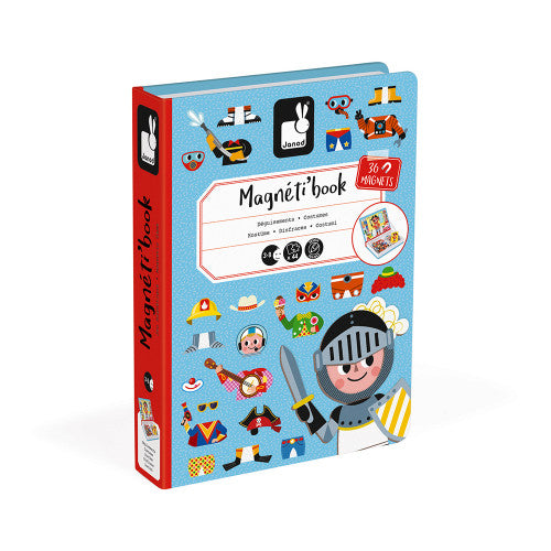 Janod Boy's Costumes Magneti'book
