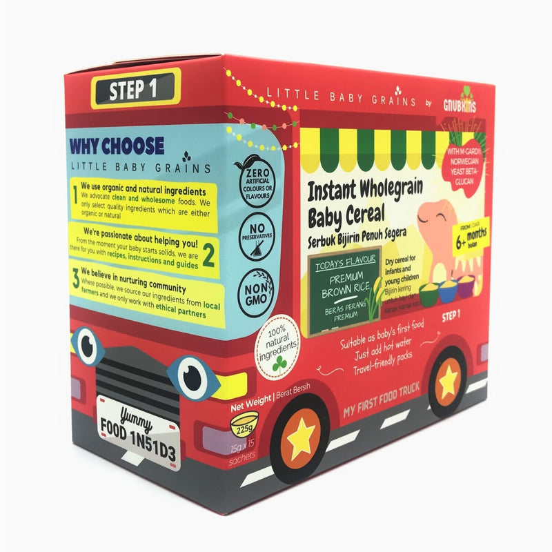 Little Baby Grains Premium Brown Rice Cereal