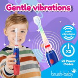 Brush-Baby Kidzsonic Electric Toothbrush - Jett the Rocket