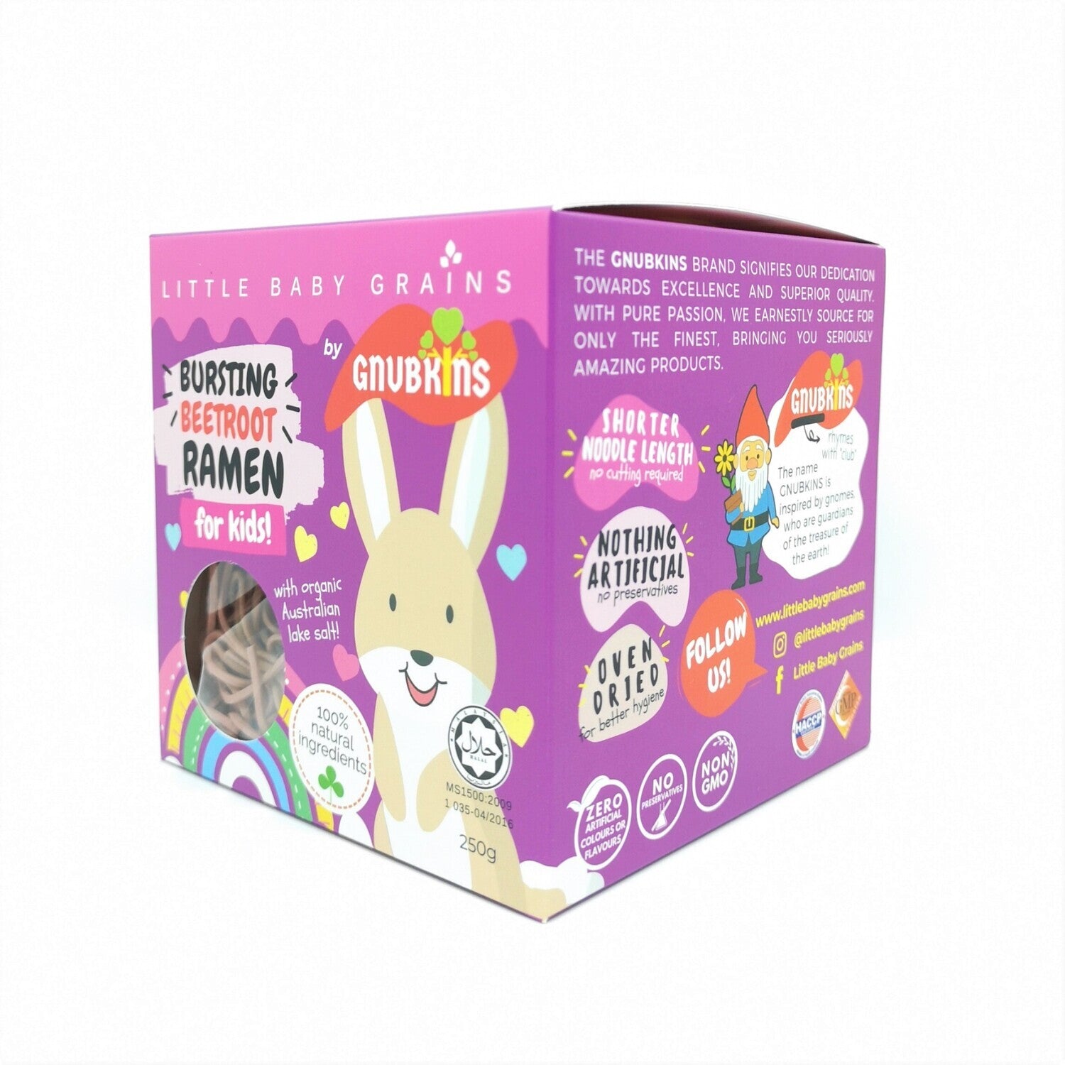 Little Baby Grains Ramen - Bursting Beetroot