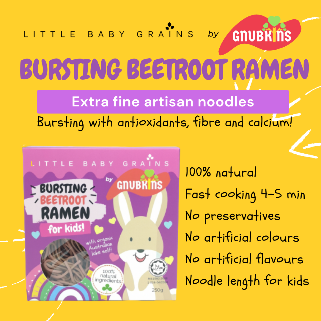 Little Baby Grains Ramen - Bursting Beetroot