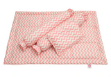 Zyji 7 PC Bedding Set for Wooden Cribs (28"x 52")