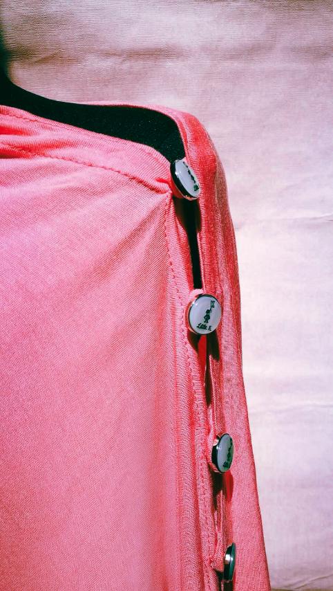 Little K Side Button Nursing Poncho