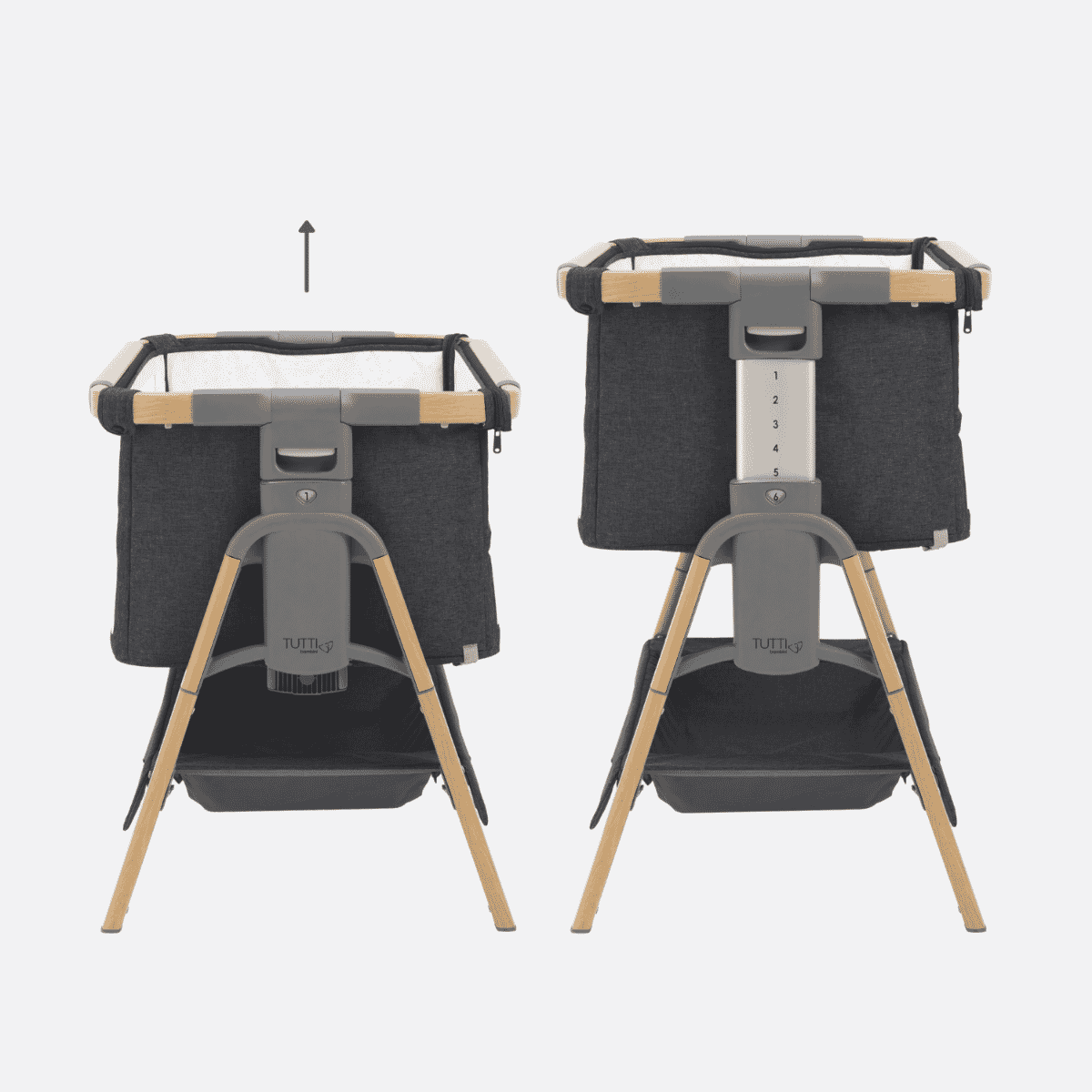 Tutti Bambini CoZee XL Bedside Crib and Cot