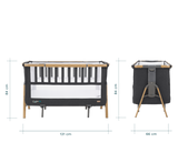 Tutti Bambini CoZee XL Bedside Crib and Cot