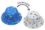 Flap Jack Kids UPF50 Reversible Sun Hat