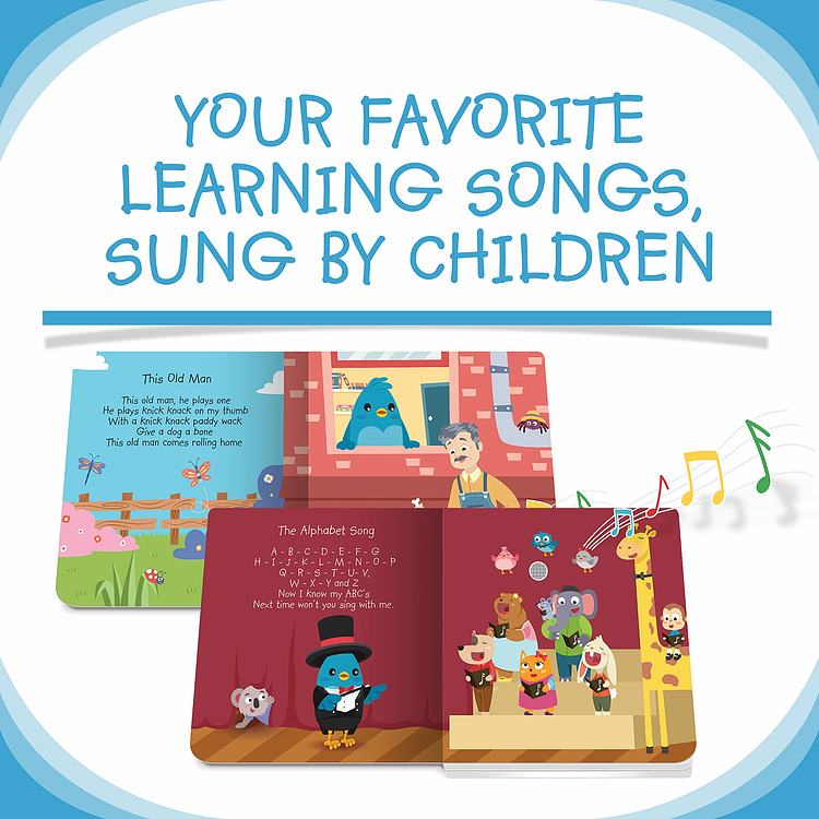 Ditty Bird Musical Book - Learning Songs