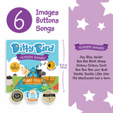 Ditty Bird Musical Book - Nursery Rhymes