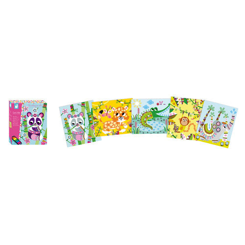 Janod Finger Inkpad Panda and His Friends