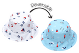 Flap Jack Kids UPF50 Reversible Sun Hat