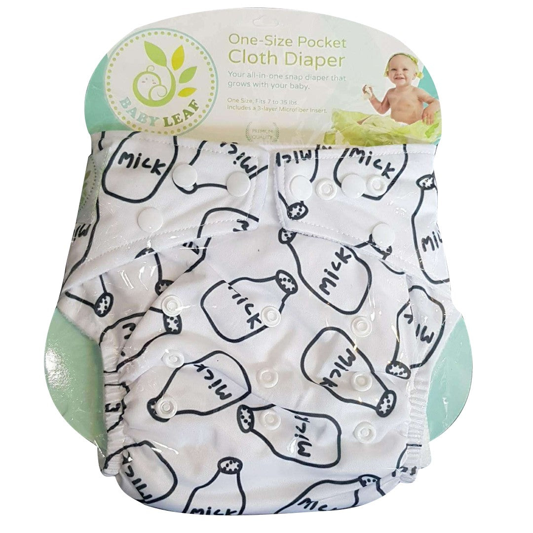 Baby Leaf One-Size Cloth Diapers