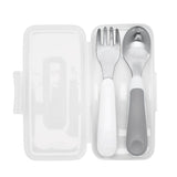 OXO Tot On The Go Fork And Spoon Set With Carrying Case